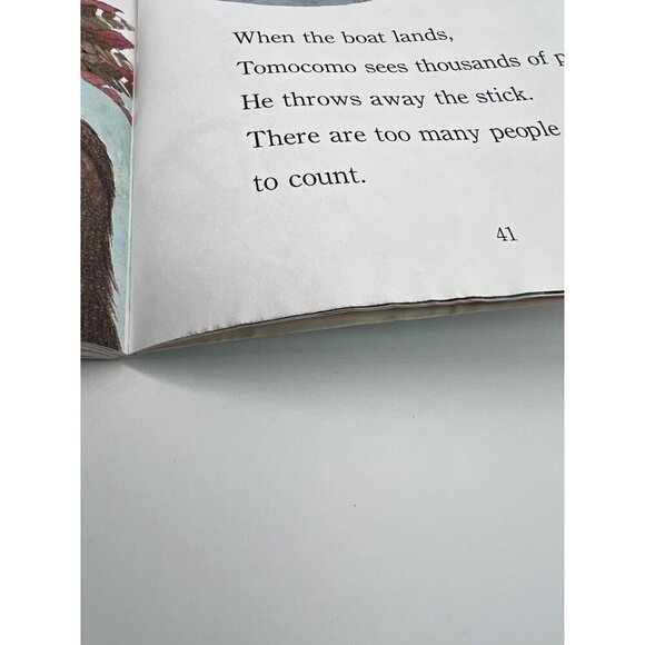 VTG Book The True Story Of Pocahontas By Lucille Penner Step Into Reading: Grade - Picture 9 of 9